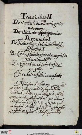 Gero Böttinger: De Virtutibus Theologicis
