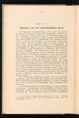Kapitel X. Nürnberg und der schmalkaldische Bund.