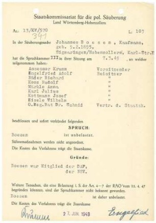 Boesen, Johannes
