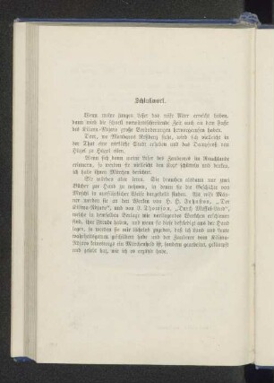 Schlußwort.