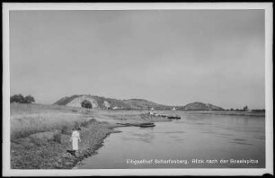 Scharfenberg. Blick nach der Bosel