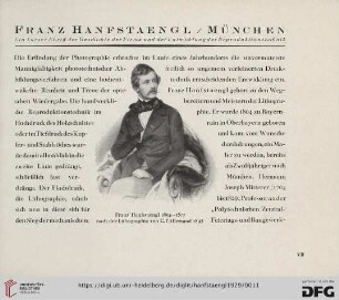Franz Hanfstaengl, München. Ein kurzer Abriß der Geschichte der Firma und der Entwicklung der Reproduktionstechnik