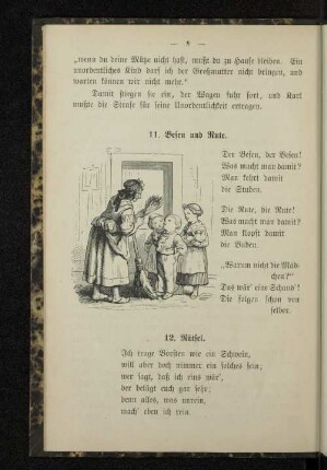 11. Besen und Rute.