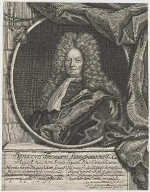 Bildnis des Johannes Fridericus Breithauptus