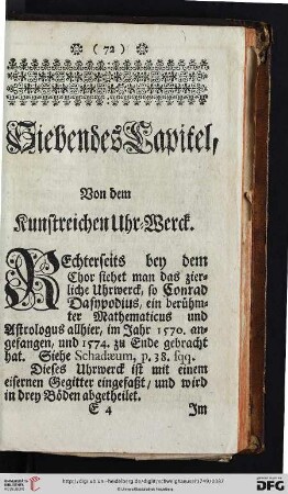 Siebendes Capitel