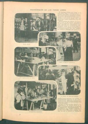 Inauguración de las ferias libres