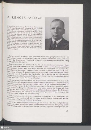 A. Renger-Patzsch