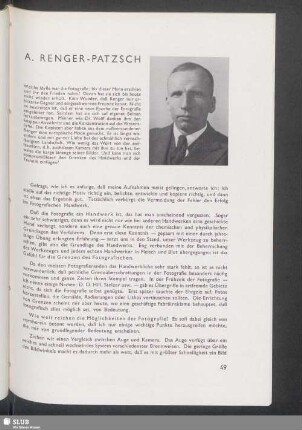 A. Renger-Patzsch