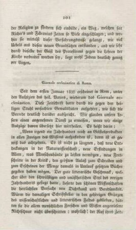 101-105 Giornale ecclesiastico di Roma