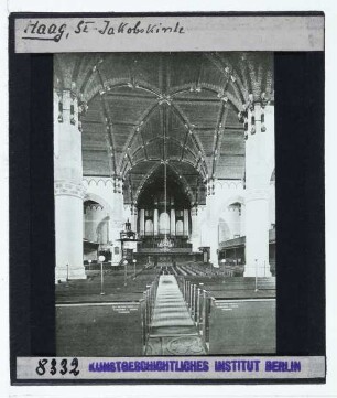 Den Haag, Grote Kerk/Sint-Jacobskerk : Innenraum
