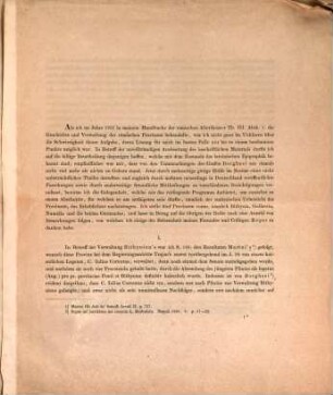 Zur Statistik der römischen Provinzen : Ein Nachtrag zu Becker-Marquardt Handbuch der Römischen Alterthümer III.1