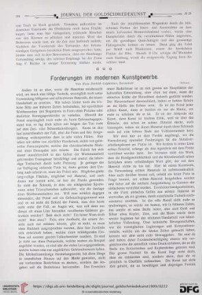 Forderungen im modernen Kunstgewerbe, [2]