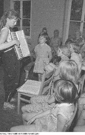 Müglitztal, Ferienlager Hartmannmühle, August 1960