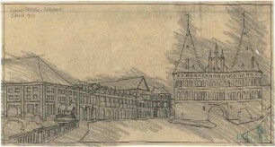 Fischer, Theodor; Lübeck; Kaiser-Wilhelm-Volkshaus - Perspektive