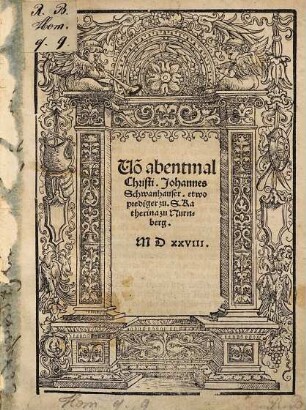 Vo[m] abentmal Christi