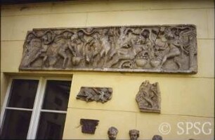 Berlin, Schloss Glienicke, Gartenhof.