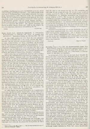 260-262 [Rezension] Merendino, Rosario Pius, Das Deuteronomische Gesetz