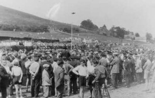 Sportplatzweihe in Schwarzenberg-Wildenau : Sportplatzweihe in Schwarzenberg-Wildenau
