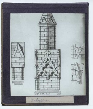 Pelplin, Klosterkirche : Architekturdetails (Zeichnungen)