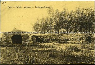 Ruine der Festung auf der Insel Ada Kaleh