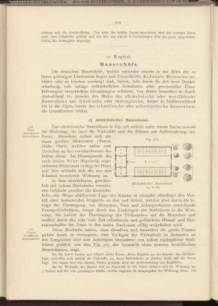 a) Altsächsisches Bauernhaus.