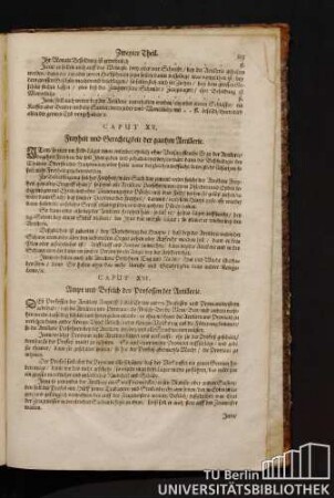 Caput XVI. Ampt und Befelch des Profossen der Artillerie.