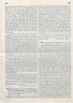 202-203 [Rezension] Schaller, Heinrich, Die Idee des Menschen