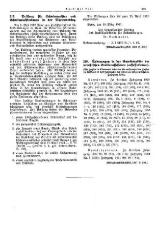 Änderungen in der Anwärterliste der preußischen Studienassessoren (-assessorinnen) : [Sonstiges] ; [Amtliche Erlasse] ; [Amtlicher Teil]