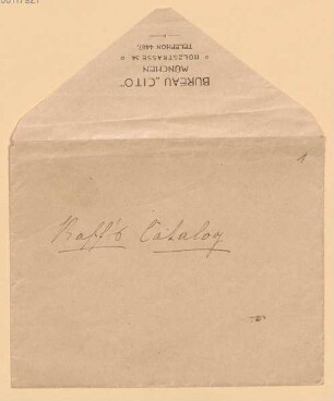 Joseph Joachim Raff (1822-1882) und Helene Raff (1865-1942) Nachlass: acht Kataloge der Werke von Joseph Joachim Raff - BSB Raffiana XII.1