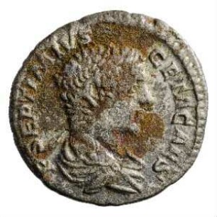 Münze, Denar, 203 - 208 n. Chr.
