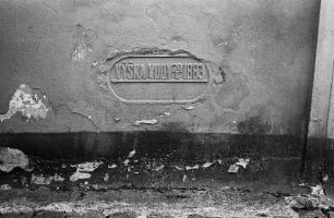 Pardubice : In Pardubice, "Wasserstand 20.6.1883"