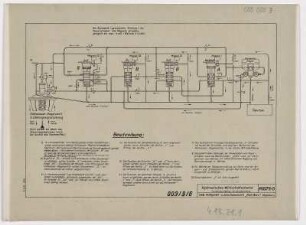 Hydraulisches Wirkschaltschema, Temperaturregelung mit Schnellschaltung [Beschreibung]