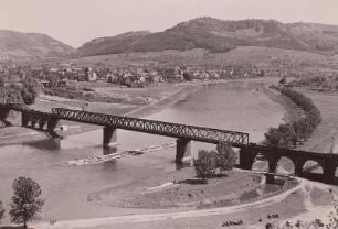 Tschechien, Tetschen (Decin), Elbbrücke