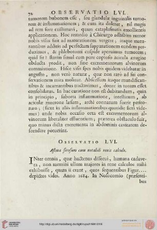 Observatio LVI