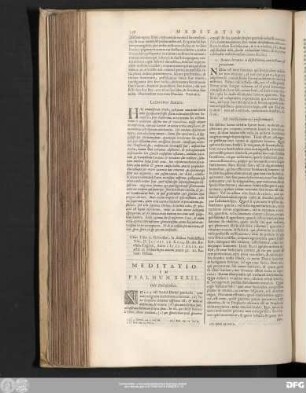 Meditatio In Psalmum XXXII.