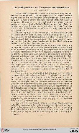 Die Musikgeschichte und Lamprechts Geschichtstheorie, [2]: die neueste Zeit