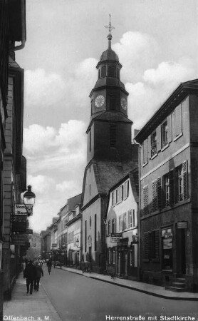 Evangelische Stadtkirche; Offenbach, Herrnstraße 44