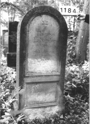 Grabstein 1184