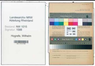 Entnazifizierung Wilhelm Hogrefe , geb. 29.07.1896 (Inspektor)