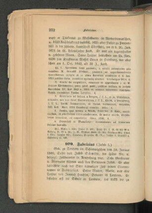 979. Fabricius (Jakob 1)