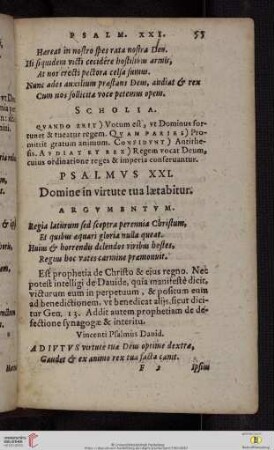 (Psalmvs XXI - Psalmvs XXX)