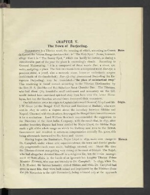 Chapter V. The Town of Darjeeling
