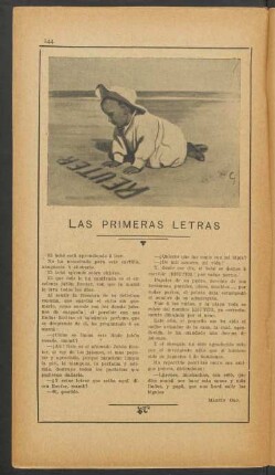Las primeras letras - [Publicidad]
