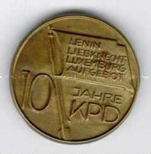 KPD (Kommunistische Partei Deutschlands), 10 Jahre