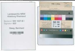 Entnazifizierung Bernhard Steeg , geb. 08.05.1892 (Justizbeamter)
