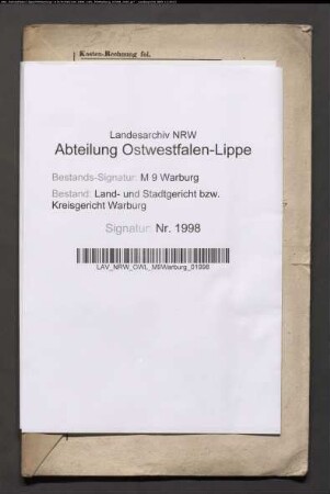 Erblasser: Möller, Friedrich: