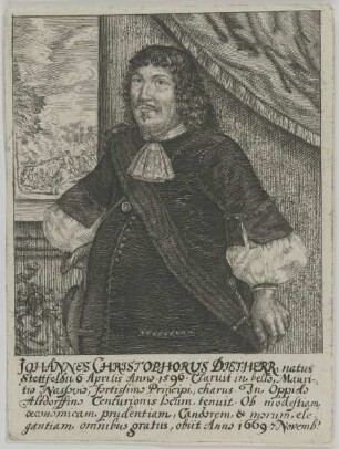 Bildnis des Johann Christoph Dietherr