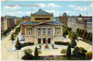 Leipzig : Partie mit Gewandhaus