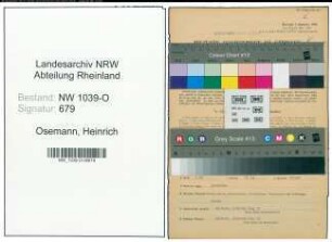 Entnazifizierung Heinrich Osemann , geb. 06.05.1911 (Arbeiter)
