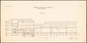 Akademie der Künste, Berlin Umbau und Neubau: Schnitt 1:100